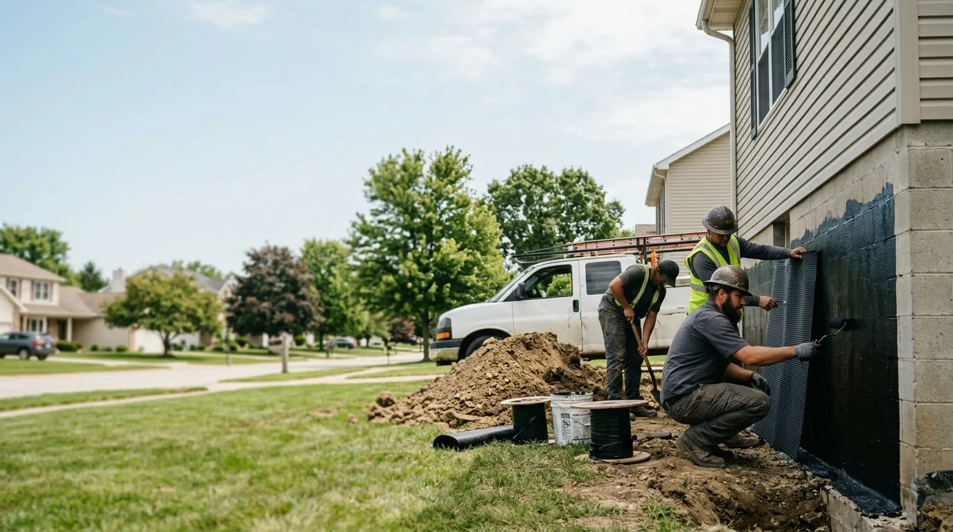 Basement Waterproofing in Christiansburg, OH near me